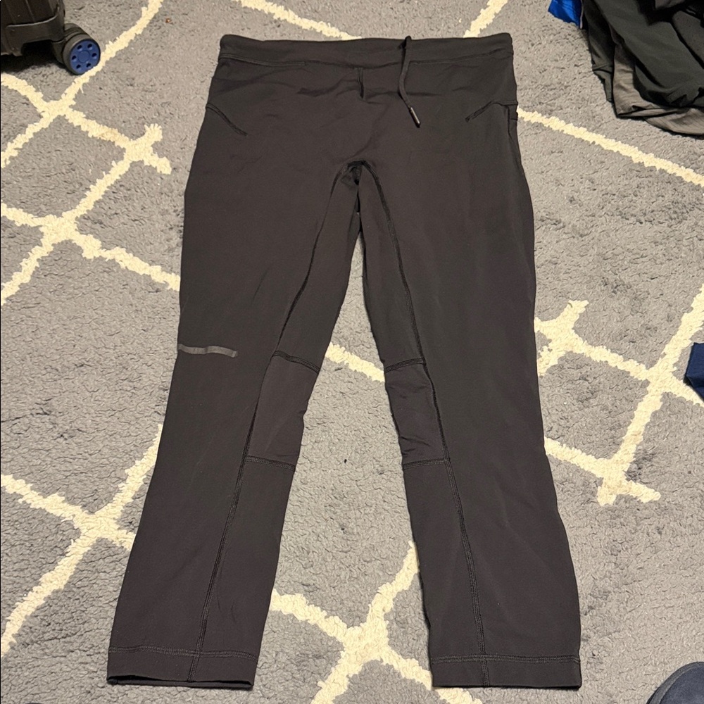 Black Athletic Pants Lululemon